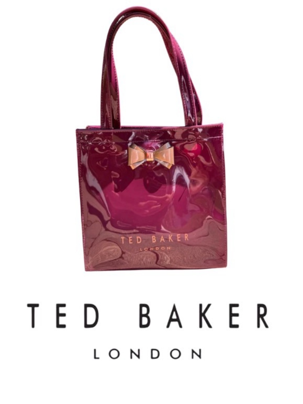 Purple Ted Baker Tote